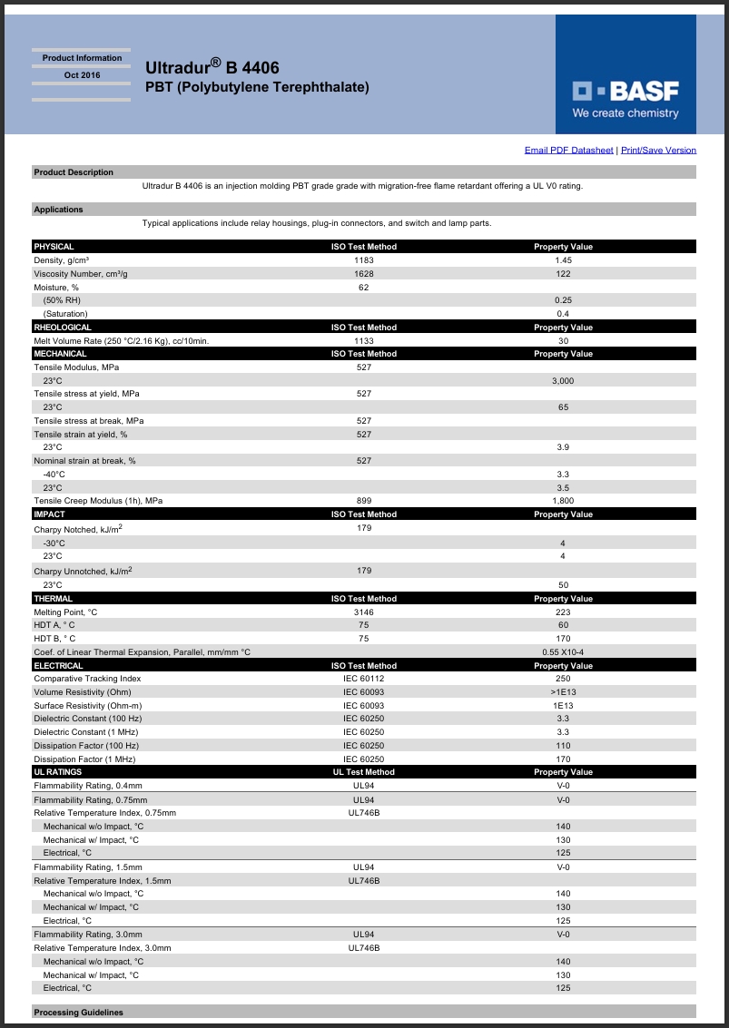 Ultradur? B 4406 英文使用書